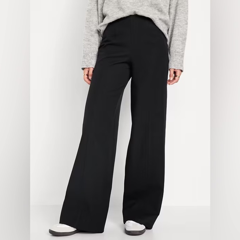 Old Navy Black Wide-Leg Women's Pants
